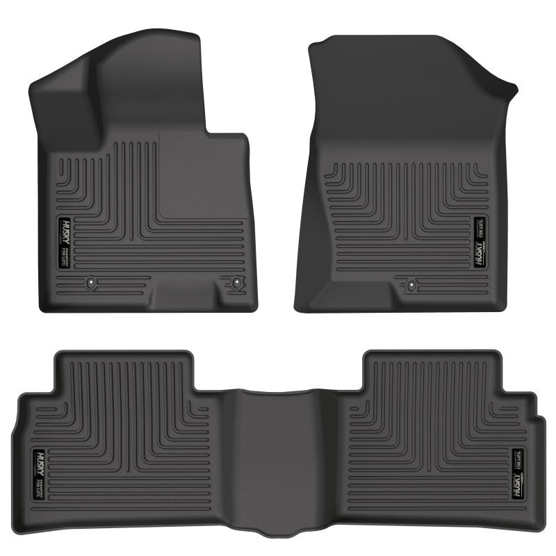Husky Liners 05-12 Toyota Tacoma Regualr/Double Cab/Crew Max Custom-Molded Front Mud Guards